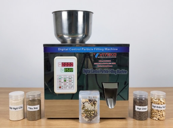 Đa dạng nguyên liệu cho máy cân định lượng 100g