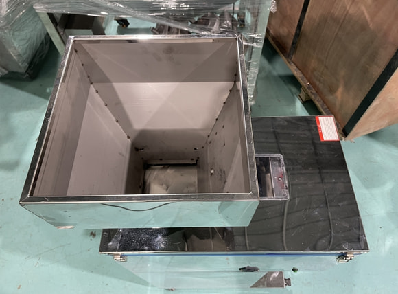 Phễu cấp liệu máy cân định lượng 1kg