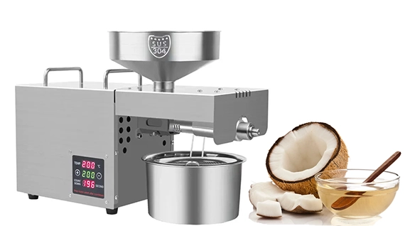 máy ép dầu dừa