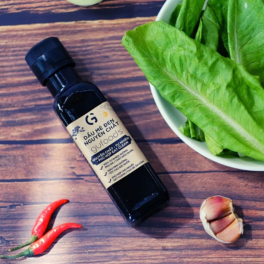 dầu mè đen nguyên chất