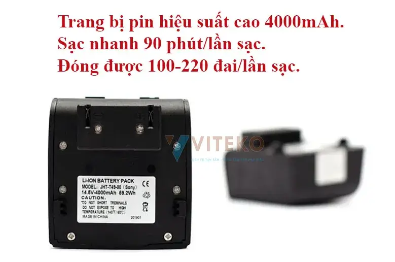 pin máy đóng đai cầm tay DD19A