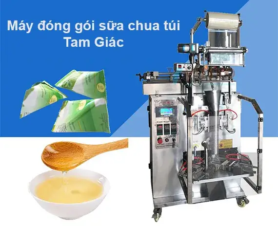 máy đóng gói sữa chua tự động