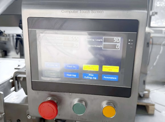 Tùy chỉnh trọng lượng đóng gói thông qua bảng điều khiển