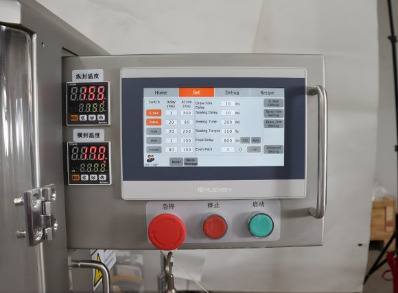 Điều chỉnh các tính năng thông qua bảng điều khiển 