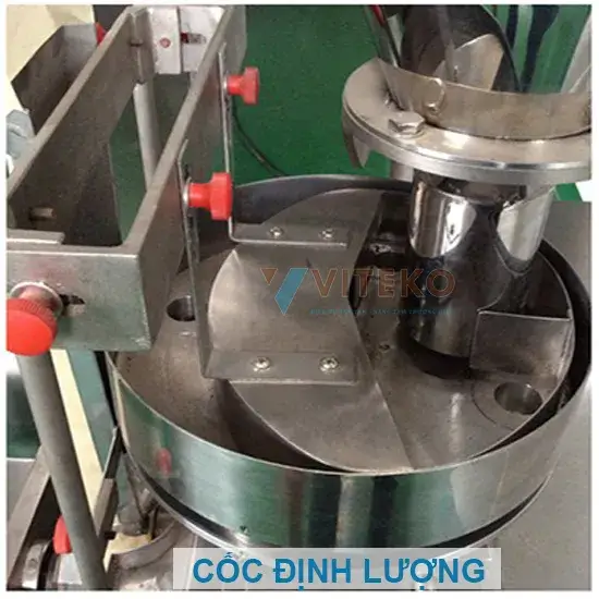 cốc định lượng của máy đóng gói trà túi lọc tự động VPM-DK18