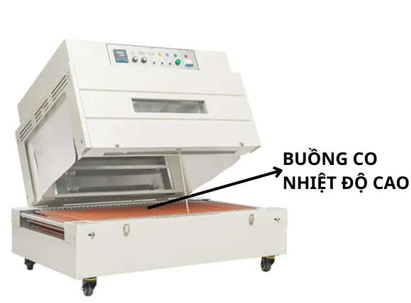 sử dụng máy co màng POF VK-BS6035