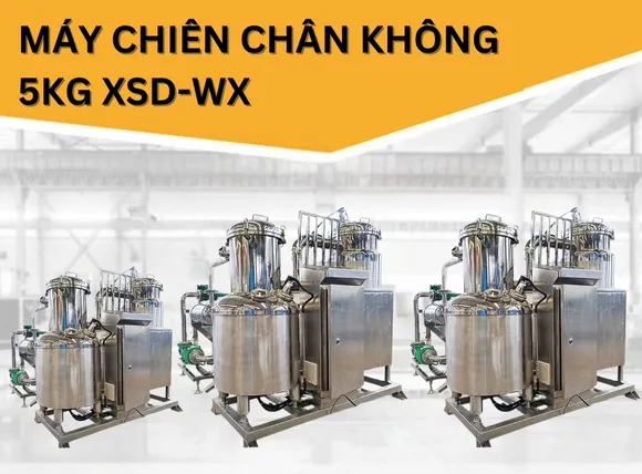 máy chiên chân không 5kg XSD-WX