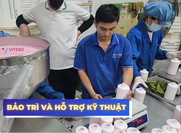 Bảo trì máy chiết rót dịch sệt động cơ servo GTX-3600