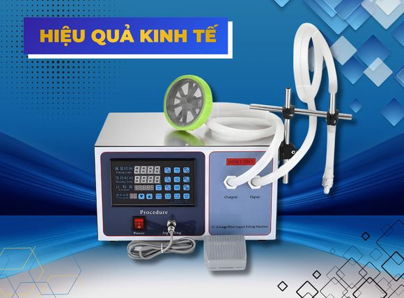 Hiệu quả máy chiết rót định lượng 1 vòi AM-SF02