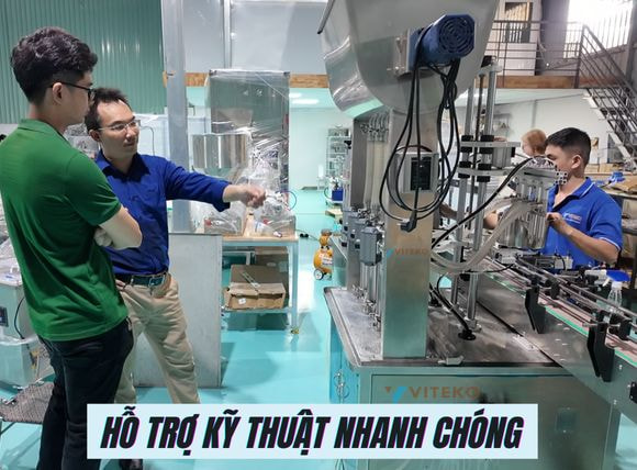 Hỗ trợ kỹ thuật nhanh chóng cho máy chiết rót đẳng áp thủ công RBI-4