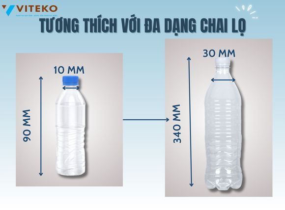 Máy chiết rót đẳng áp thủ công RBI-4 tương thích các loại chai