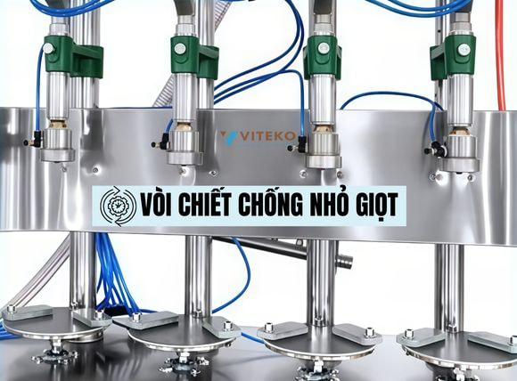 Vòi chiết máy chiết rót đẳng áp thủ công RBI-4