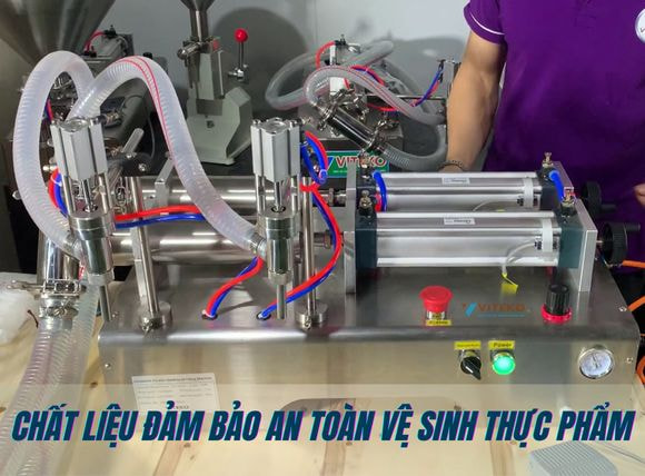 Chất liệu của máy chiết rót 2 vòi G2WYD