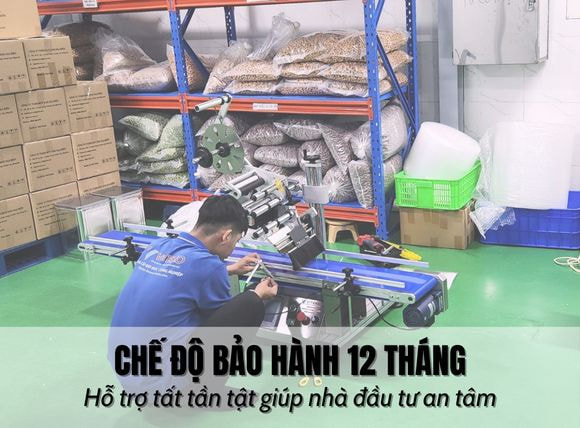 Bảo hành máy chiết rót bán tự động dạng sệt CSY-L12