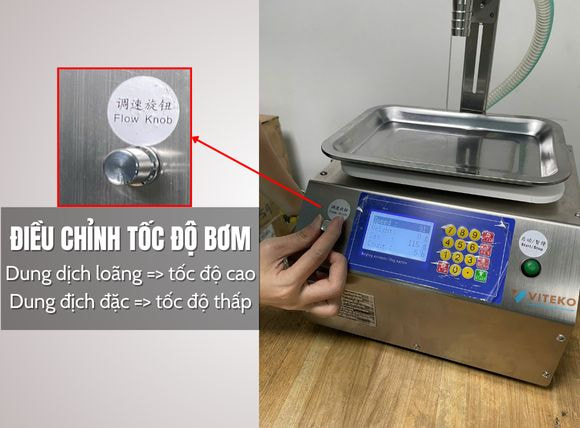 Tốc độ bơm của máy chiết rót bán tự động dạng sệt CSY-L12