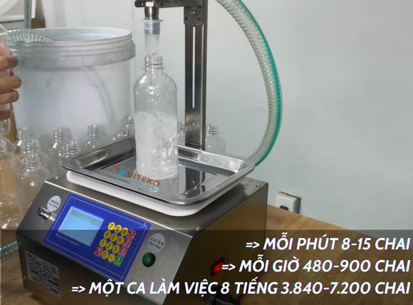 Tốc độ của máy chiết rót bán tự động dạng sệt CSY-L12