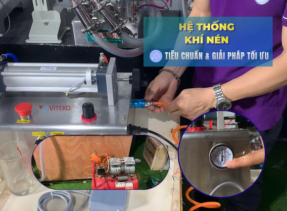 Khí nén máy chiết rót chất lỏng 1 vòi G1WYD