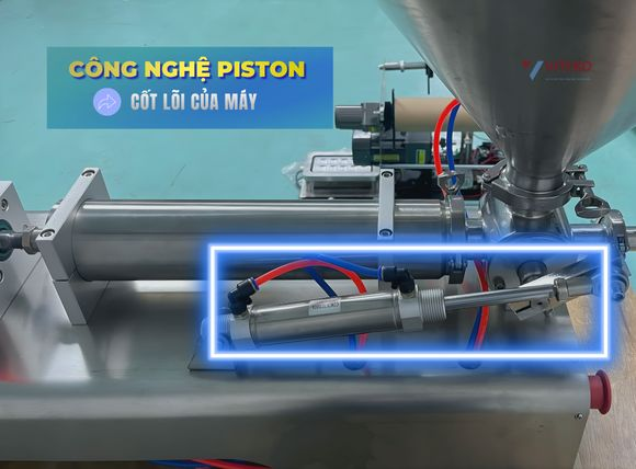 Công nghệ máy chiết rót 1 vòi bán tự động G1WGD