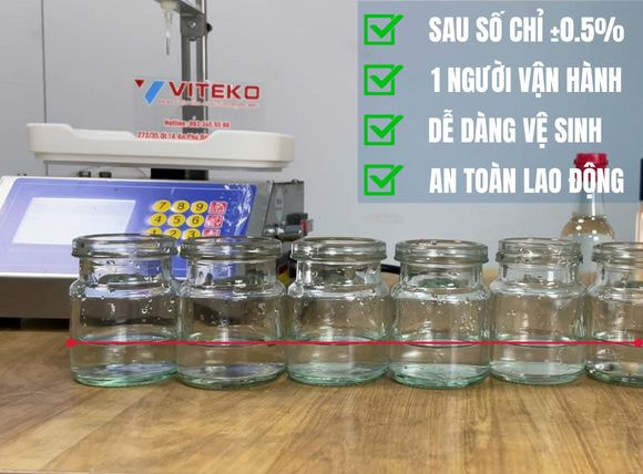 Chi phí nhân công máy chiết rót mini 1 vòi AM-P1 