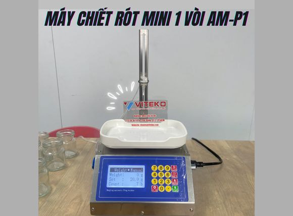 Máy chiết rót mini 1 vòi AM-P1