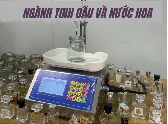 Máy chiết rót mini 1 vòi AM-P1 ngành tinh dầu