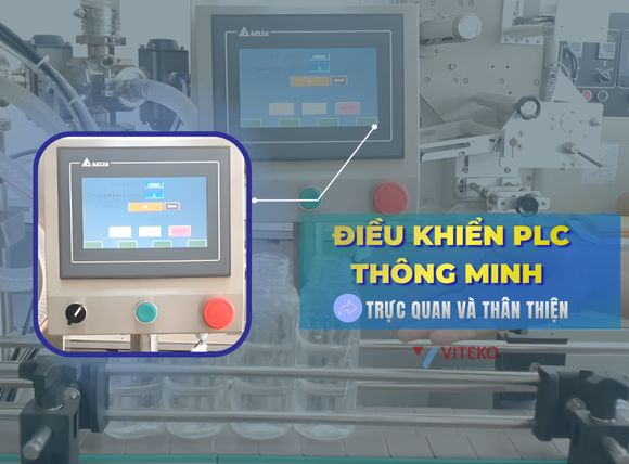 PLC máy chiết rót tự động 4 vòi YTK-ZG4