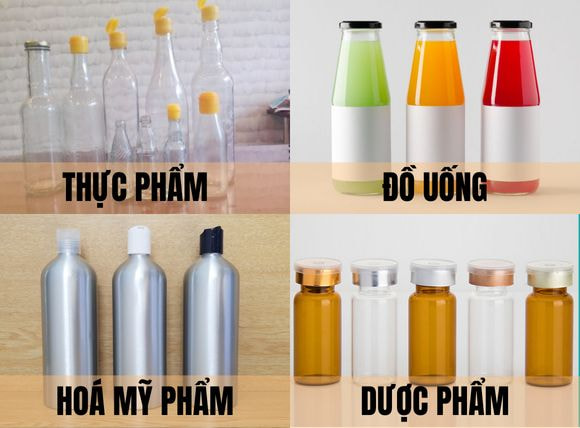 Ứng dụng của máy dán nhãn chai tròn tự động VTK-LM150