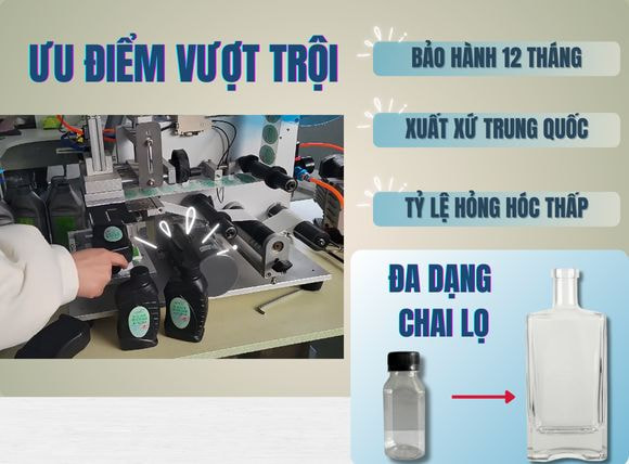 ưu điểm máy nhãn mặt phẳng bán tự động VTK-LM60