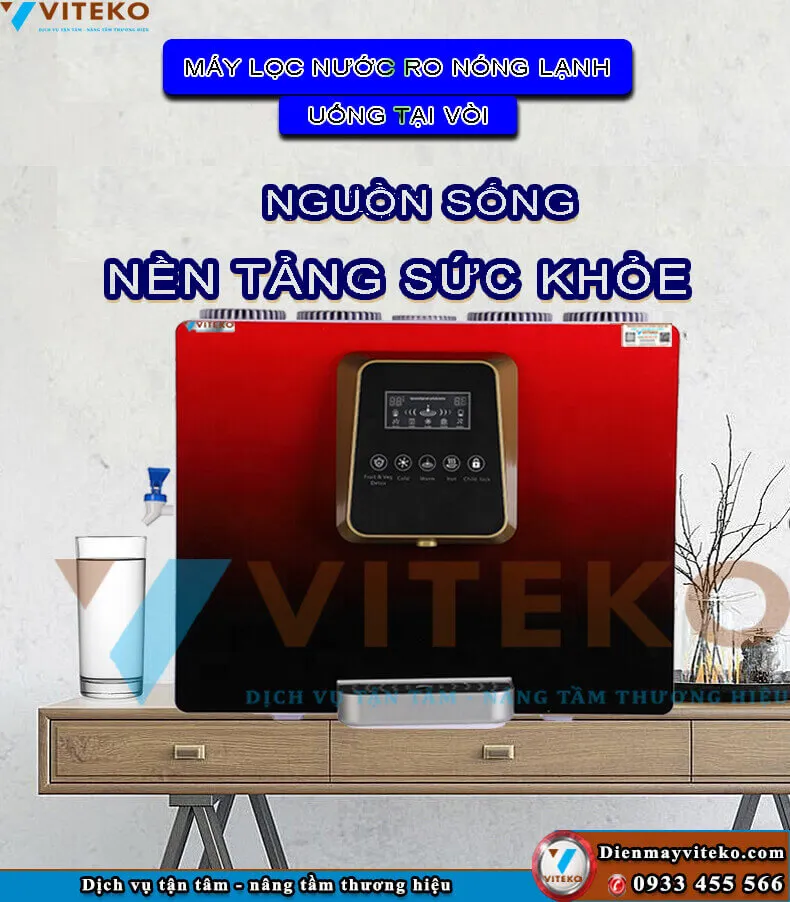 máy lọc nước treo tường viteko