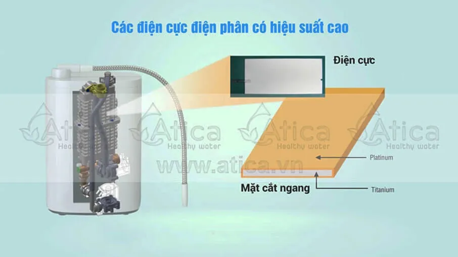 5 tấm điện cực - máy atica gold