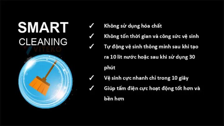 công nghệ smart Cleaning