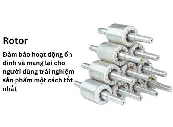 Rotor máy nghiền bột keo ướt chất liệu cao cấp, tăng hiệu quả nghiền tối ưu