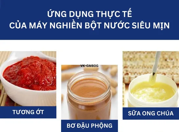 Ứng dụng máy nghiền bột ướt - Nghiền nguyên liệu thành dung dịch siêu mịn