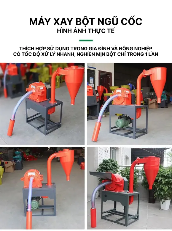 Hình thực tế của máy nghiền bột ngũ cốc VK-GM021