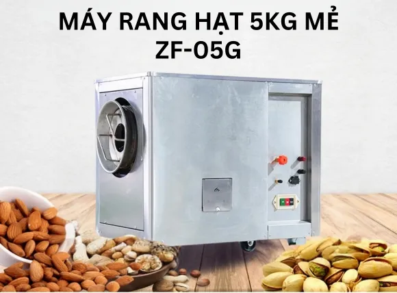 Máy rang gạo mini gia đình