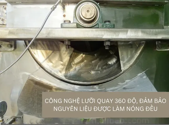 Vai trò của máy rang hạt MS50EG trong công nghiệp