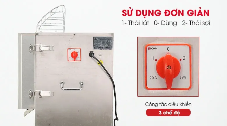 Cách sử dụng máy bào sợi hoa quả