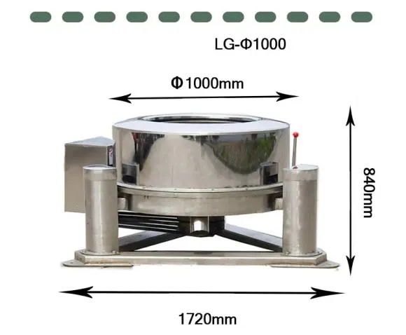 Cấu tạo máy vắt ly tâm inox