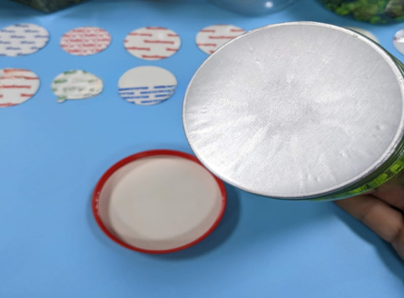 Seal đóng gói sản phẩm sữa đặc, sữa bột