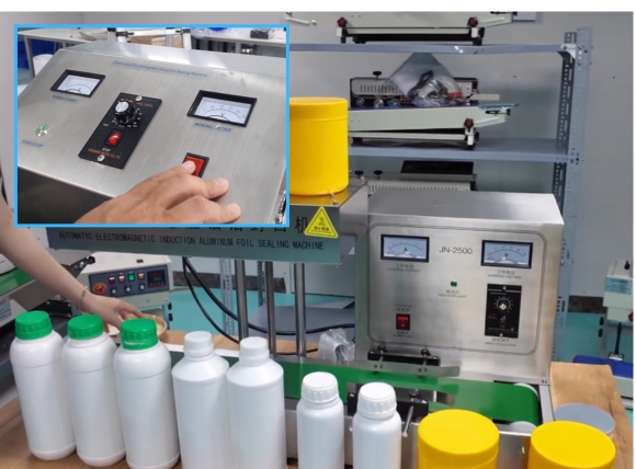 Trước khi vận hành máy dán màng seal phải kiểm tra các thông số