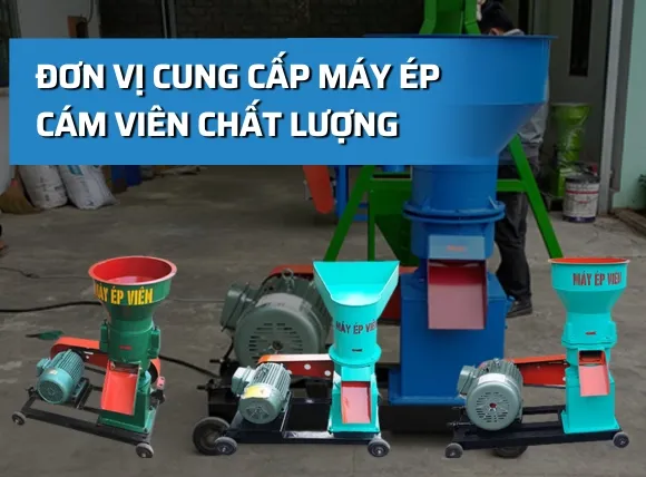 VITEKO - Đơn vị cung cấp máy ép cám viên mini chất lượng, giá rẻ cho bà con