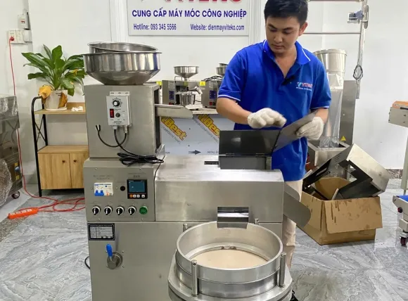 Đơn vị cung cấp máy ép dầu mè giá rẻ chất lượng VITEKO