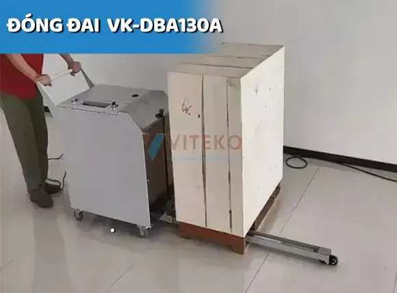 Máy đóng đai Pallet bán tự động VK-DBA130A