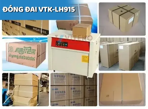 Máy đóng đai thùng VTK-LH915 Hà Nội