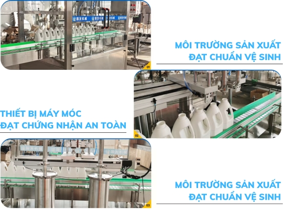 Yêu cầu về vệ sinh và tiêu chuẩn an toàn thực phẩm khi mua máy định lượng thể tích