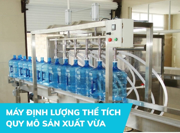 Thiết bị định lượng thể tích cho quy mô sản xuất vừa