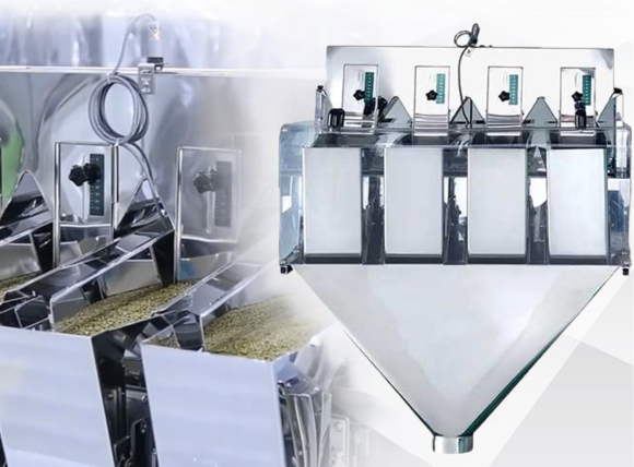 Máy cân định lượng 4 đầu và nguyên lý hoạt động của máy