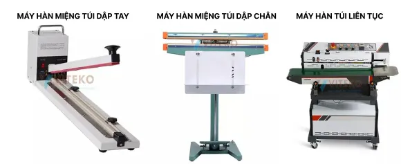 Phân loại máy hàn miệng túi