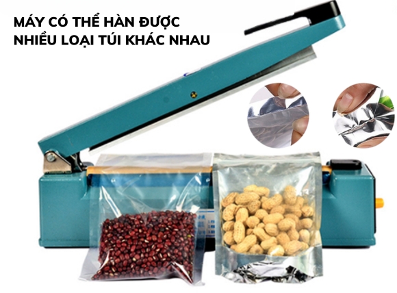 Lựa chọn máy dựa vào khả năng hàn nhiều loại túi khác nhau