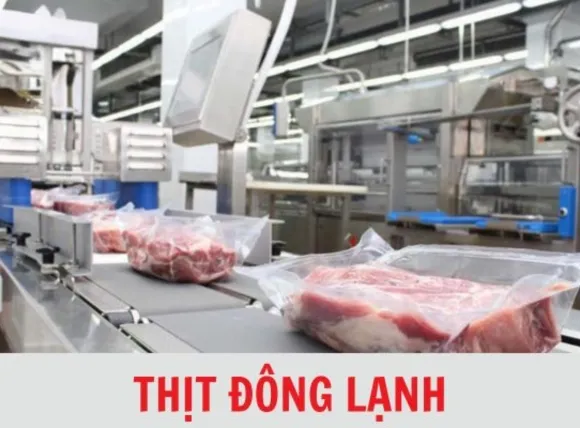 Quy trình hút chân không thịt đông lạnh chi tiết